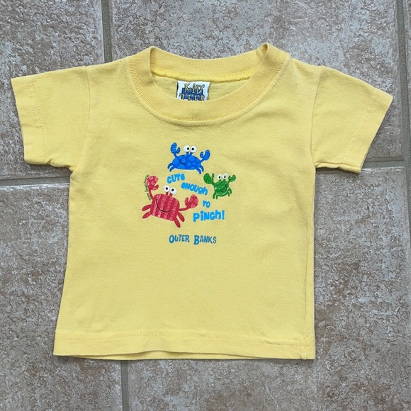 Kid Tees by Stephen Joseph Outer Banks Crabs - Picture 1 of 8